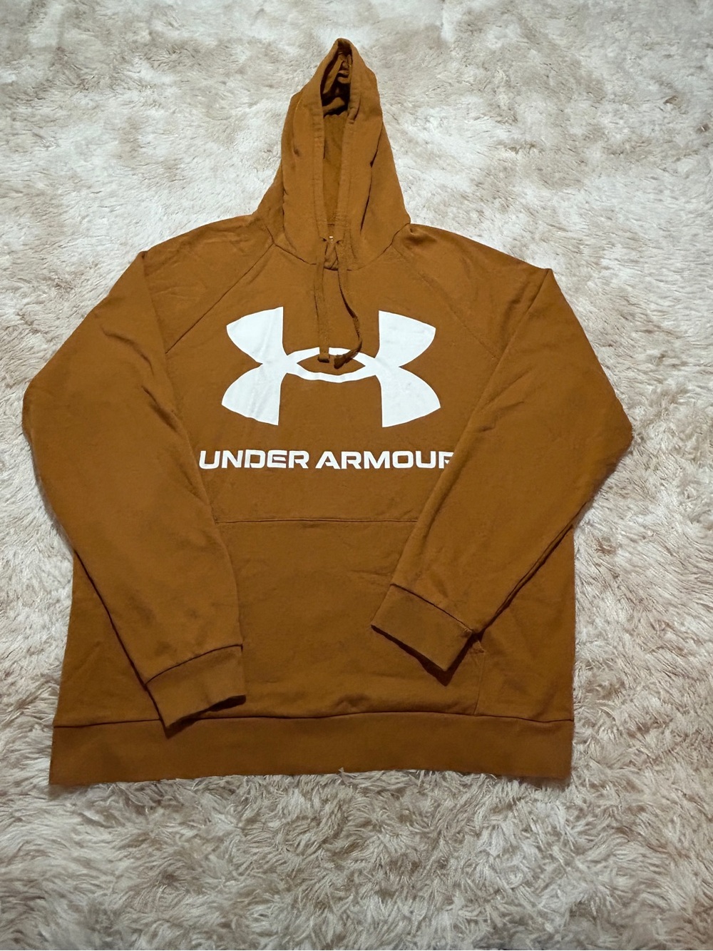 Under Armour Men's Rust Brown Hoodie